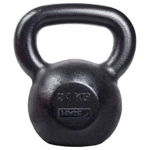 Kettlebell żeliwny HMS KZG24 24kg Kettlebell żeliwny HMS KZG24 24kg