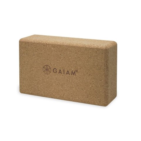 Kostka do jogi GAIAM z korka 52292 Kostka do jogi GAIAM z korka 52292