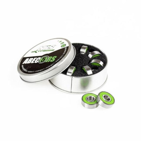 Łożyska Nils Extreme Zielony CARBON 8 szt. ABEC-5 RS 16-31-020 Łożyska Nils Extreme Zielony CARBON 8 szt. ABEC-5 RS 16-31-020