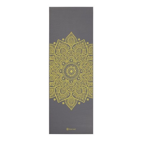 Mata do jogi Gaiam "CITRON SUNDIAL" 6mm 61333 Mata do jogi Gaiam "CITRON SUNDIAL" 6mm 61333