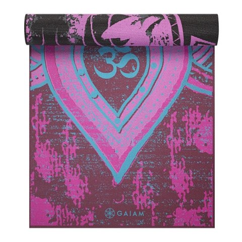 Mata do jogi dwustronna Gaiam "BE FREE" 6mm 62031 Mata do jogi dwustronna Gaiam "BE FREE" 6mm 62031