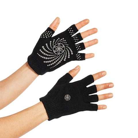 Rękawiczki antypoślizgowe Gaiam bez palców 54029 Rękawiczki antypoślizgowe Gaiam bez palców 54029