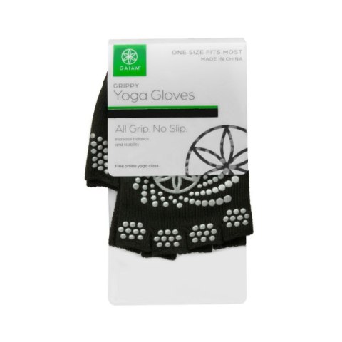 Rękawiczki antypoślizgowe Gaiam bez palców 54029 Rękawiczki antypoślizgowe Gaiam bez palców 54029