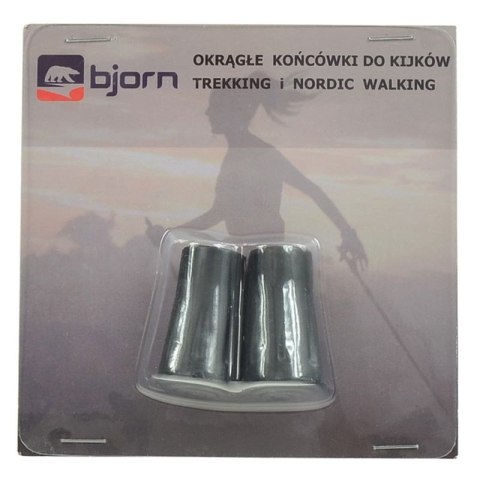 KOŃCÓWKI DO KIJÓW TREKINGOWYCH BJORN OKRĄGŁE 1173 /2szt/ T5 KOŃCÓWKI DO KIJÓW TREKINGOWYCH BJORN OKRĄGŁE 1173 /2szt/ T5