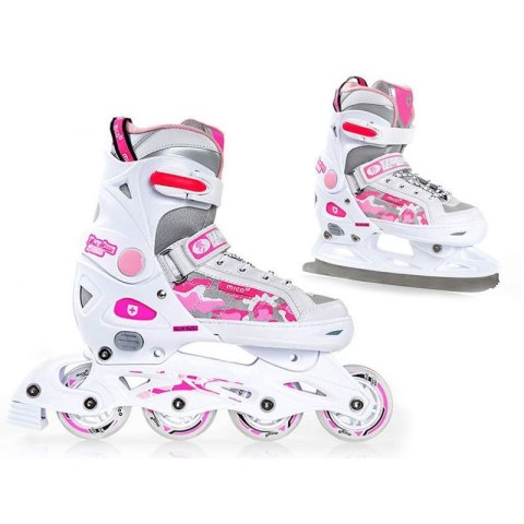 Łyżworolki Mico Princes 2w1 PW-126B-8 Łyżworolki Mico Princes 2w1 PW-126B-8