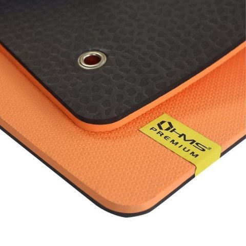 Mata fitness klubowa z otworami HMS Premium MFK01 Orange-Black Mata fitness klubowa z otworami HMS Premium MFK01 Orange-Black