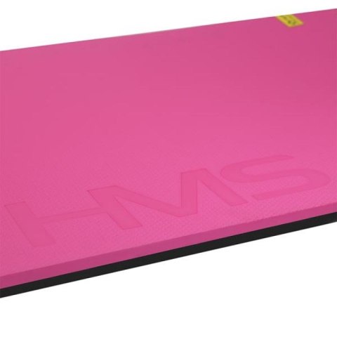 Mata fitness klubowa z otworami HMS Premium MFK02 Pink-Black Mata fitness klubowa z otworami HMS Premium MFK02 Pink-Black
