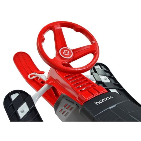 Nartosanki Hamax Sno Blade szary/czerwony Nartosanki Hamax Sno Blade szary/czerwony